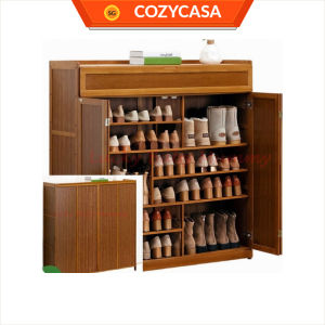 【COZYCASA】Bamboo Wood Shoe Shelf/ 5/6/7 Tier Shoe Rack