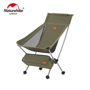 Kursi Lipat Naturehike NH20JJ035 Tipe 31 Kursi Lipat Portable Outdoor Camping Pantai Mancing Aluminium Alloy Ringan Simple Praktis Nyaman