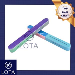 CÂY GIŨA & ĐÁNH BÓNG MÓNG TAY 6 MẶT 18x1.6x2cm dụng cụ dũa móng tay chân đồ nghề làm móng chuyên nghiệp loại dày xịn tốt dài cao cấp đẹp giá rẻ nhiều mặt giũa đa chức năng LOTA SHOP