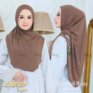 jisoo instan hijab non pet syari jearsy L/ jilbab instan ovale malay/ hijab instan malay ovale/ kerudung instan malay