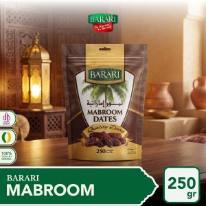 BARARI Mabroom Pouch Kurma Emirat 250Gr Premium Dates High Quality Tekstur Lembut dan Manis