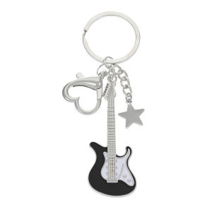 Seeko Creative Mini Musical Instruments Guitar Keychain Keyring Women Men Gift