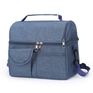 MEEU Thermal Lunch Bag Waterproof Thickened Insulated Food Storage Portable Aluminum Foil Mommy Bag Outdoor Camping
