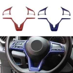 Car Steering Wheel Switch Button Cover For Nissan Xtrail T32 Rogue Note Qashqai J11 Versa Juke Micra Kicks Leaf Sentra 2017-2021