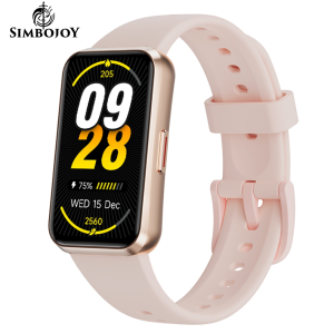 Simbojoy Smartband T54B Advanced Sleep 24H Health Management Comfortable All-Day Wearing Smart Band 100+ Sport Modes Smartwatch 1.47 inch HD Screen