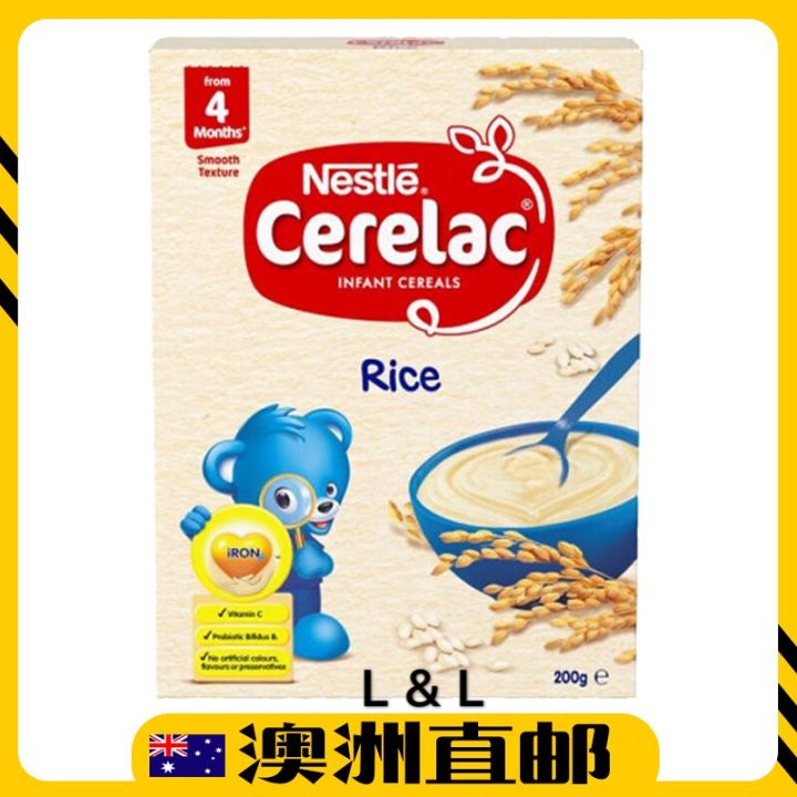 Baby rice best sale cereal australia