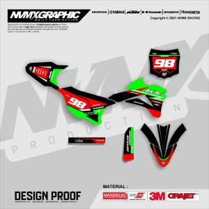 Decal Sticker KX 250 Decal KX 450 Decal Sticker KXF 250 Decal KXF 450