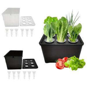 Indoor Hydroponics Grower Kit DIY Self Watering Indoor Hydroponics Tools for Plants Herb Garden Planting Container MG-SG