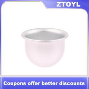 【ZTOYL】 1Pc Aluminum Alloy Deep Semicircle Cake Mold Pan Doll Dress Cake Cake Decoration Accessories Mold Halloween Mold