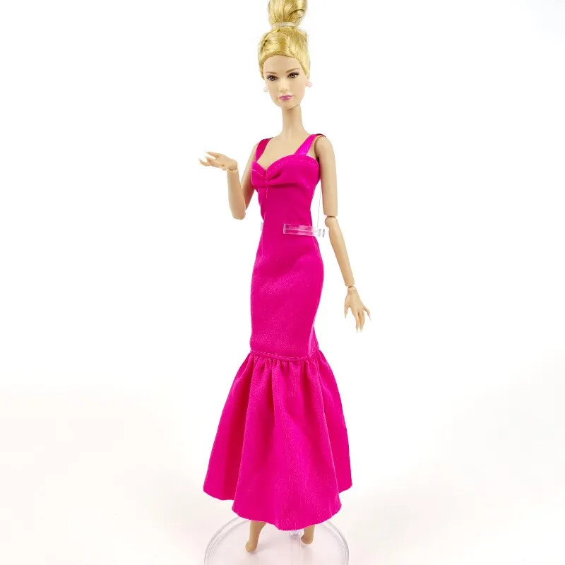 Váy dạ hội cho búp bê barbie 30cm