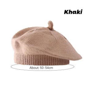 Topi Beret Anak Lucu Bahan Wool Baby Baret Hat Kids Winter