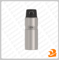 Thermos FBB500SS4 Vacuum Insulated 16 Ounce Compact Stainless Steel Beverage Bottle. 