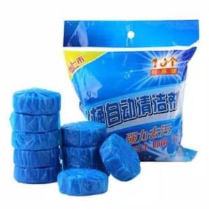 1 Pcs Tablet Biru Pembersih Kloset Kamar Mandi Penyegar Toilet Pengharum Toilet 50gr