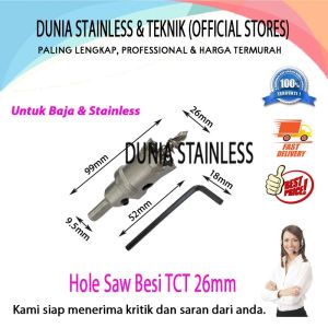 Hole Saw Besi TCT 26mm