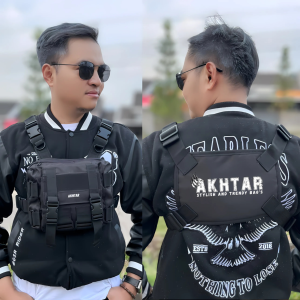 Tas Depan Dada Tactical Pria Akhtar Zhian