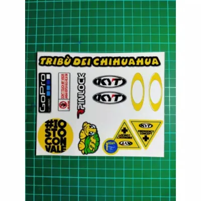 Stiker helm KYT stiker KYT murah