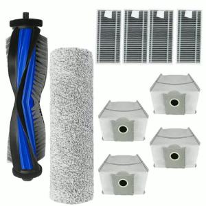 Main Brush and Filter Dust Bags Kit for Ecovacs For Deebot X9 Pro Robot Vacuum Essential Accessories for Thorough Cleaning