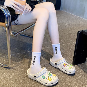 LHSunday สต็อกแน่น📦 รองเท้าแตะแฟชั่น รองเท้าแตะคุณผู้หญิง รองเท้าแตะทรงหัวโตใส่ง่ายสบายเท้า ขนาดใหญ่แต่น้ำหนักเบา มีปุ่มนวดเท้าใส่แล้วไม่เจ็บเท้าแน่นอน แถมฟรีตัวการ์ตูนติดรองเท้า จะติดหรือไม่ติดก็ดูดี สั่งเลย 🤡