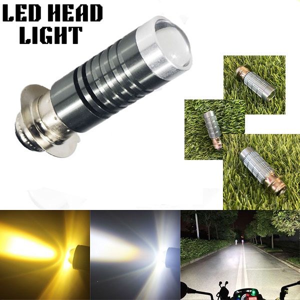 yamaha mio sporty 115 125 New Head light Hi/Lo Beam For Motor Bike Motorcycle LED Headlight Bulb Dual Color
