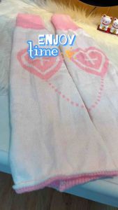 FeelMe KK-042 leg warmer penghangat betis knitted cosplay y2k cross leg socks japanese punk hot girls cross diamond love gothic harajuku lolita korean style