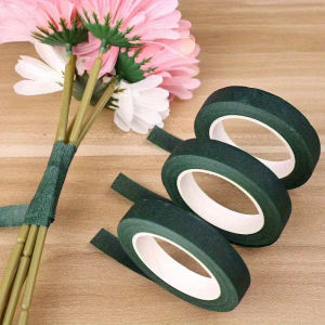 5Roll Waterproof Bouquet Floral Stem Tapes Self-adhesive Floral Paper Tapes Flower Wrapping Tape DIY Floral Supplies