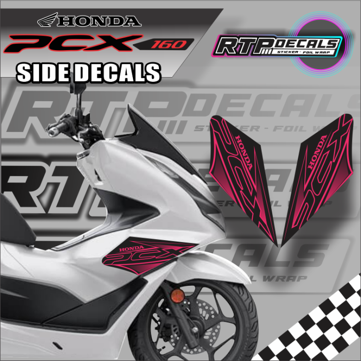 Honda Pcx Side Decals Sticker Printed Lazada Ph