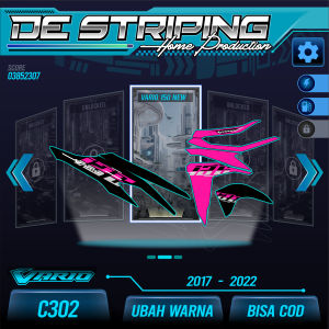 Stiker Vario 150 New 2017-2022 Semifull Stiker Vario 150(C302)