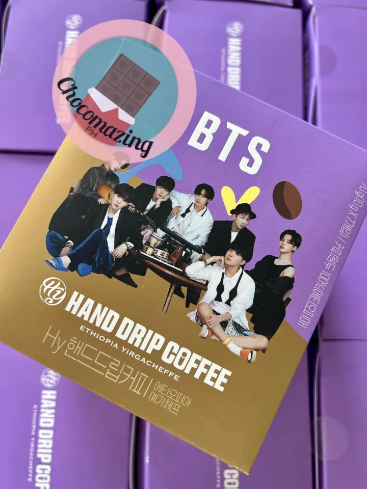 BTS Limited Edition Korea Yakult Hy Hand Drip Coffee BOX 10g 7PCS