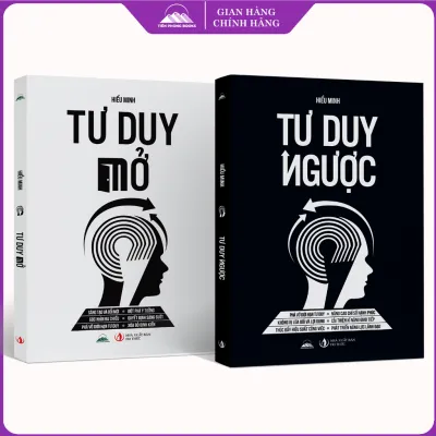 Sách - Combo Tư Duy Mở + Tư Duy Ngược - Hiểu Minh - Tiên Phong Books