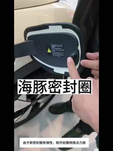 sapid For BYD Dolphin Charging Port Sealing Ring Fuel Filler Cap Waterproof Rainproof Cover Rubber Strip 6K3Q2