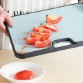 Wheat Straw Double-Sided Chopping Board Cutting Board Vegetable Board Household Thickened Fruit Cutting Board. 