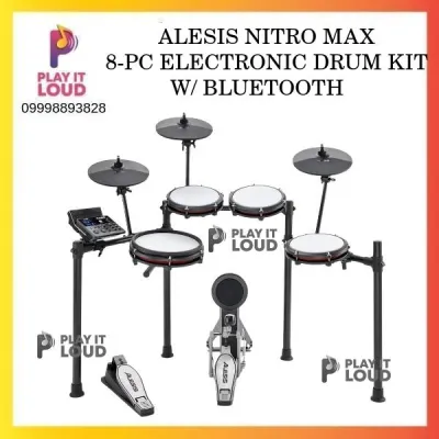 ALESIS NITRO MAX 8-PC ELECTRONIC DRUM KIT W/ BLUETOOTH