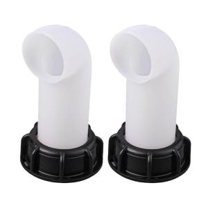 2Pcs Extension Drain Spouts Hose IBC Water Tank Nozzle Tap Caps Valves Fitting For Home Garden Water Connectors Enduring