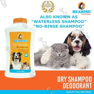 Bearing Dry Shampoo Deodorant (150g or 300g) for Dogs and Cats (Orange pack) (agr)  Grooming