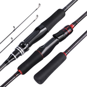 Malaysia 1.8M 2 Section Fishing Rod Carbon Fiber Fishing Rod Durable and Strong Fishing Pole Spinning Rod and Casting Rod