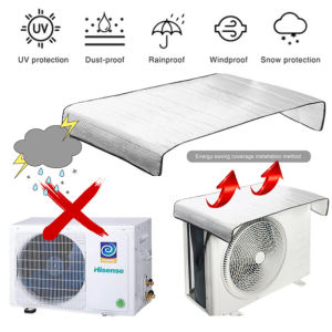 Outdoor Air Conditioner Cover Protection Cover Waterproof Dust-proof and Cold-proof
