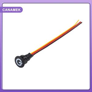 【CANAMEK】 10 13 16mm Dimmable Touch Sensor Button Smart Home Switch Controller For DC5V 12V 24V Closet Corridor LED Strip Light Switch