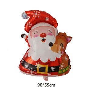 Balon Foil Natal Merry Christmas Tema Natal Dan Tahun Baru Dekorasi Unik Untuk Perayaan Spesial