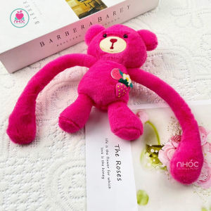 Móc Khoá gấᴜ Dâu Lotso Bear Tay Chân Kéo Dài Thu Gọn Dễ Thương Làm Quà Tặng