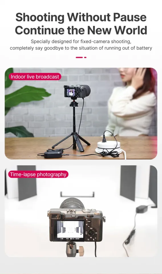 Ulanzi 2861 Dummy Camera Battery Pack for Sony NP-FZ100 Compatible