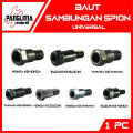 Baut-Baud Sambungan Spion Semua Jenis Motor Honda Suzuki Yamaha Baut 12-14 M10-M8 Drat Kiri Drat Kanan. 