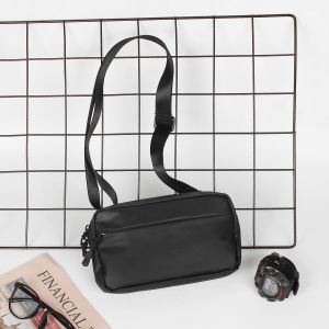 Rubyshop.id - Tas selempang pouch 2in1 - Pouch Sling bag Waterproof Full Hitam