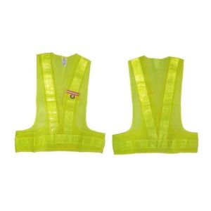 Reflector Vest Safety Vest Skeleton Type with ID Holder