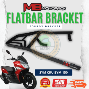 Sym Cruisym Flat Bar MB Monorack Topbox Bracket for Motorcyle