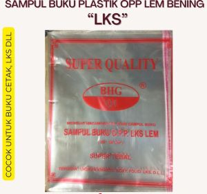 Sampul Plastik Buku Untuk Sidu isi 50 / Sampul buku kecil / buku tulis biasa