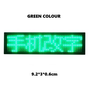 Sign LED Signage Rechargeable Scrolling Name Message Tag  Signboard Mini LED Mini LED Digital Programmable