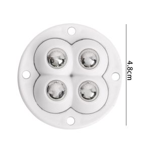 Self-Adhesive Mini Swivel Casters - for Kitchen Applianc - 360° Rotatable Wheels - Furniture Moving Table Leg Pads - Heavy-Duty Double Ball Bearings