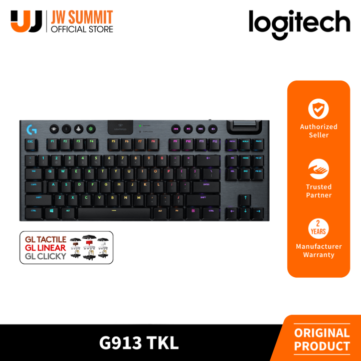 Logicool G913 TKL LIGHTSPEED うるさかっ Wireless R…