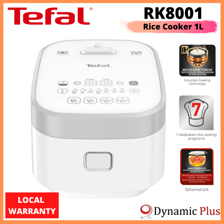 Tefal RK8001 Delirice Pro Compact Induction Spherical Pot Rice Cooker