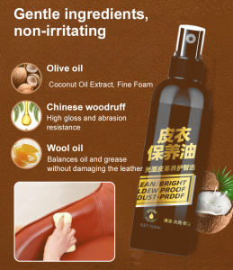 viviking Leather care oil Moisturizes protects color prevents cracks luxury care